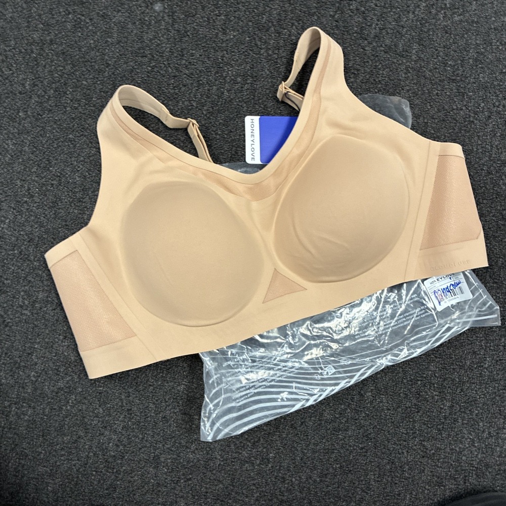 Honeylove CrossFlex Activity Cloudfuse Wireless Bra New with tags Size 1X